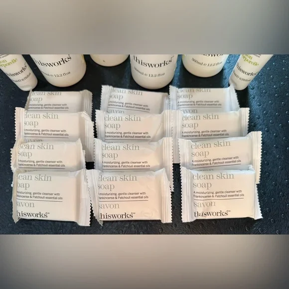 HUGE LOT - This Works Shampoo, Conditioner, Shower Gel, Bar Soap, Lotion 18 pcs - Picture 5 of 7